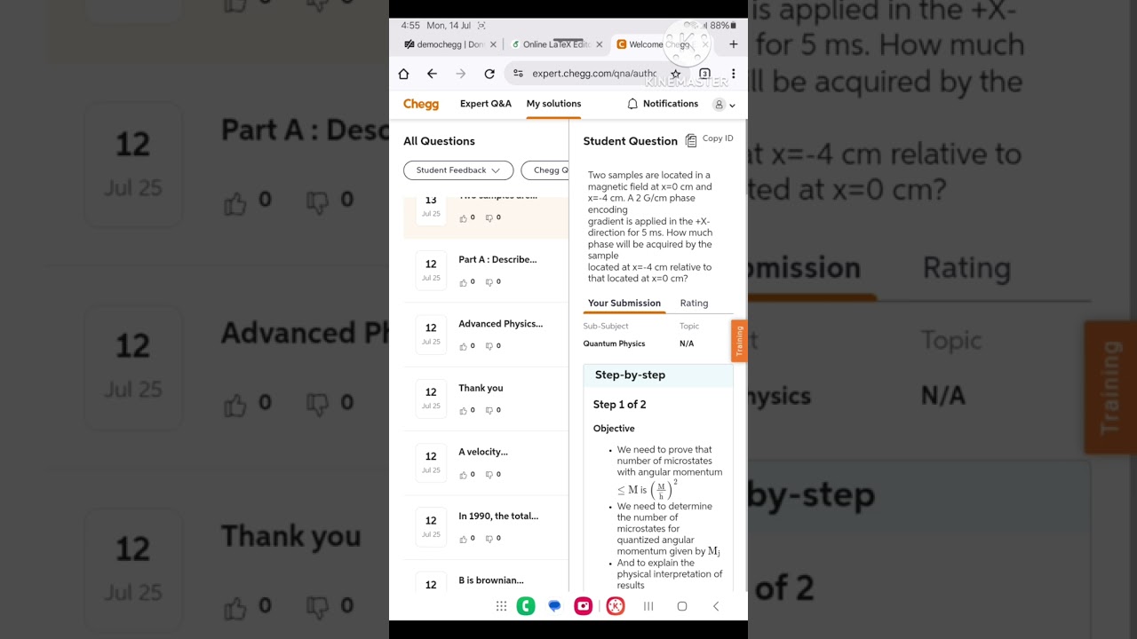 🔥 “30+ Chegg Questions in 5 Days in JULY 2025 ! My Real Chegg Stats in Last 5 Days on CHEGG #CHEGG
