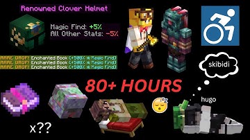 Loot from 80+ hours of Diana | Hypixel SkyBlock