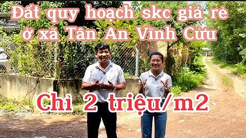 Bán đất làm nhà xưởng giá rẻ ở xã Tân An, Vĩnh Cửu, giá chỉ 2 triệu/m2