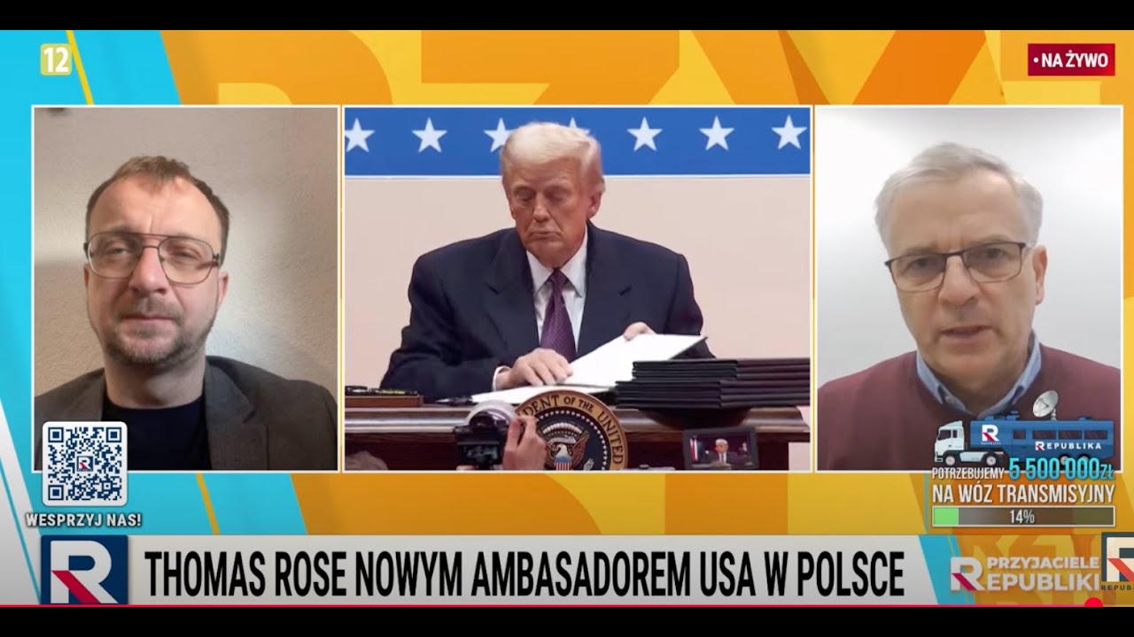 Thomas Rose nowym ambasadorem USA w Polsce! | #PrzyjacieleRepubliki