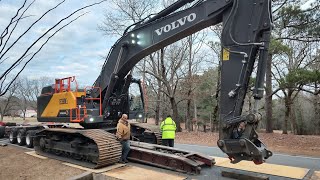 The Beast Is Here! The Volvo 550E Excavator