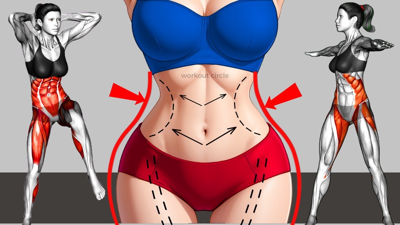 30-min-standing-workout-to-reduce-bulging-belly-get-a-small-waist-in