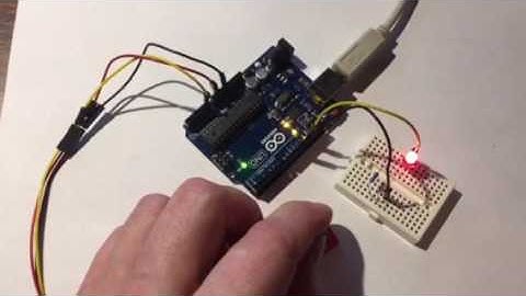 Потенциометр. Регулируем яркость светодиода