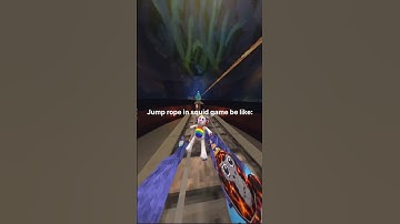 Jump rope in squid game be like: #gorillatag#shorts#viral