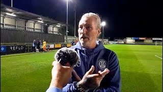 Robbie Savage talks about Forest Green Rovers 4-0 victory over Sutton United
