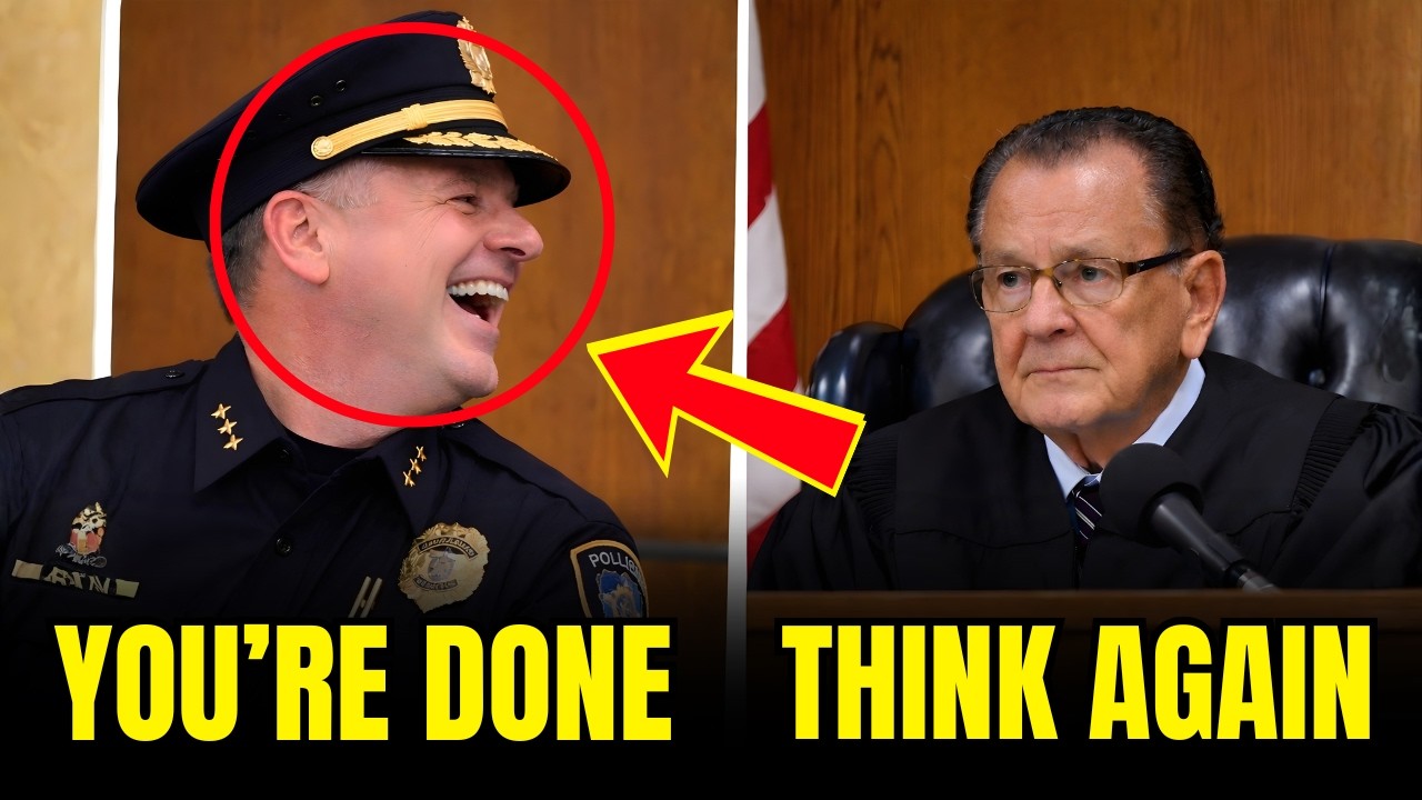 Chief of Police Laughs at Judge Caprio — 60 Seconds Later He's BEGGING
