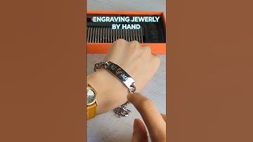Metal Engraving Tutorial: Engrave Jewelry by hand with an Engraving Pen 🤯
