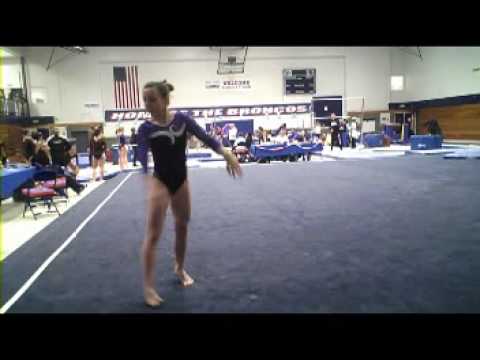 Boise meet Gymcats on bars and Taylor Rice floor