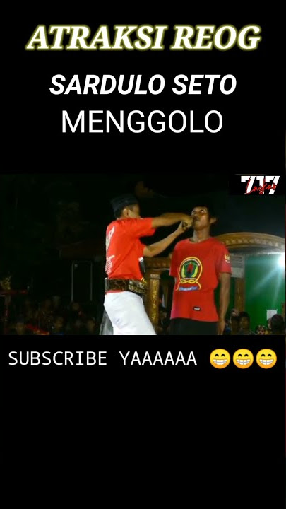 Atraksi Debus Reog PONOROGO Sardulo Seto Menggolo