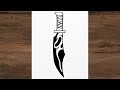 How To Draw GHOSTFACE In Knife SCREAM EASY Drawing For Beginners Easy Things To Draw 