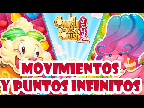 Candy Crush Jelly Saga Movimientos y Puntos Infinitos 2017