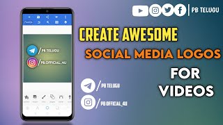 How to create social media logos for status videos | Social media logo like abcuts status videos || screenshot 4