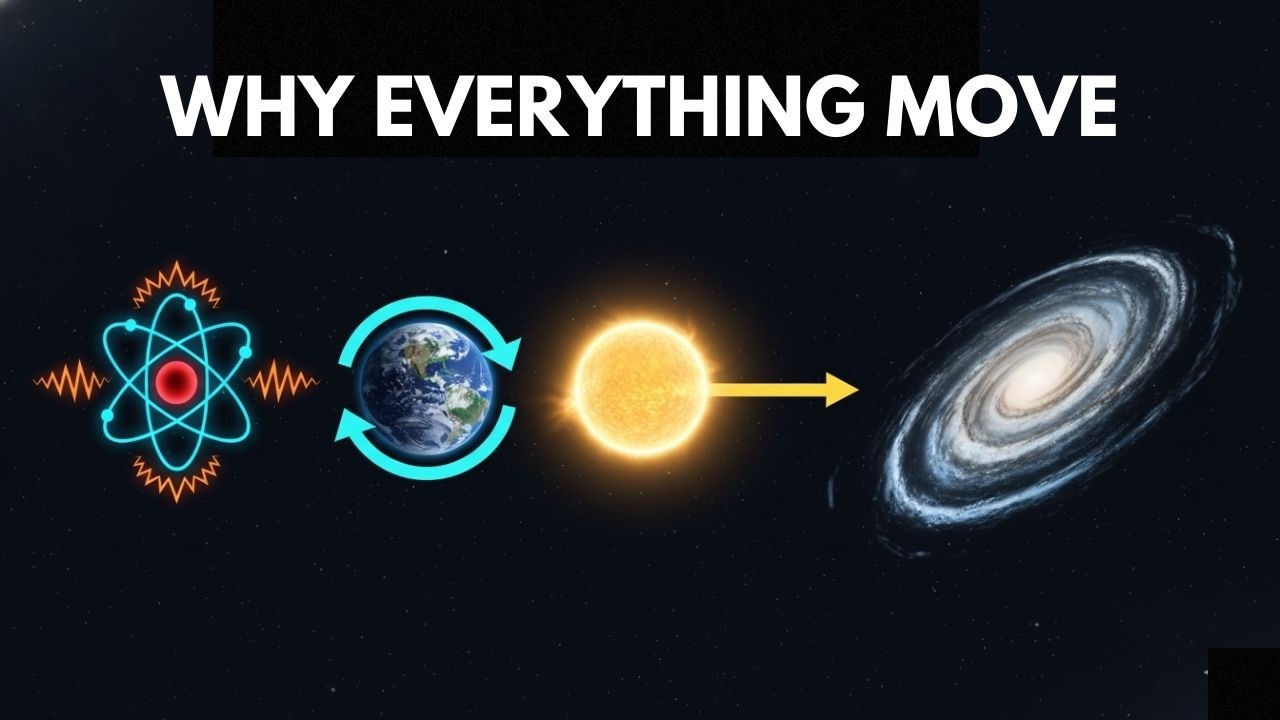 WHY EVERYTHING MOVES (And Why It Can Never Stop) #sciencedocumentary