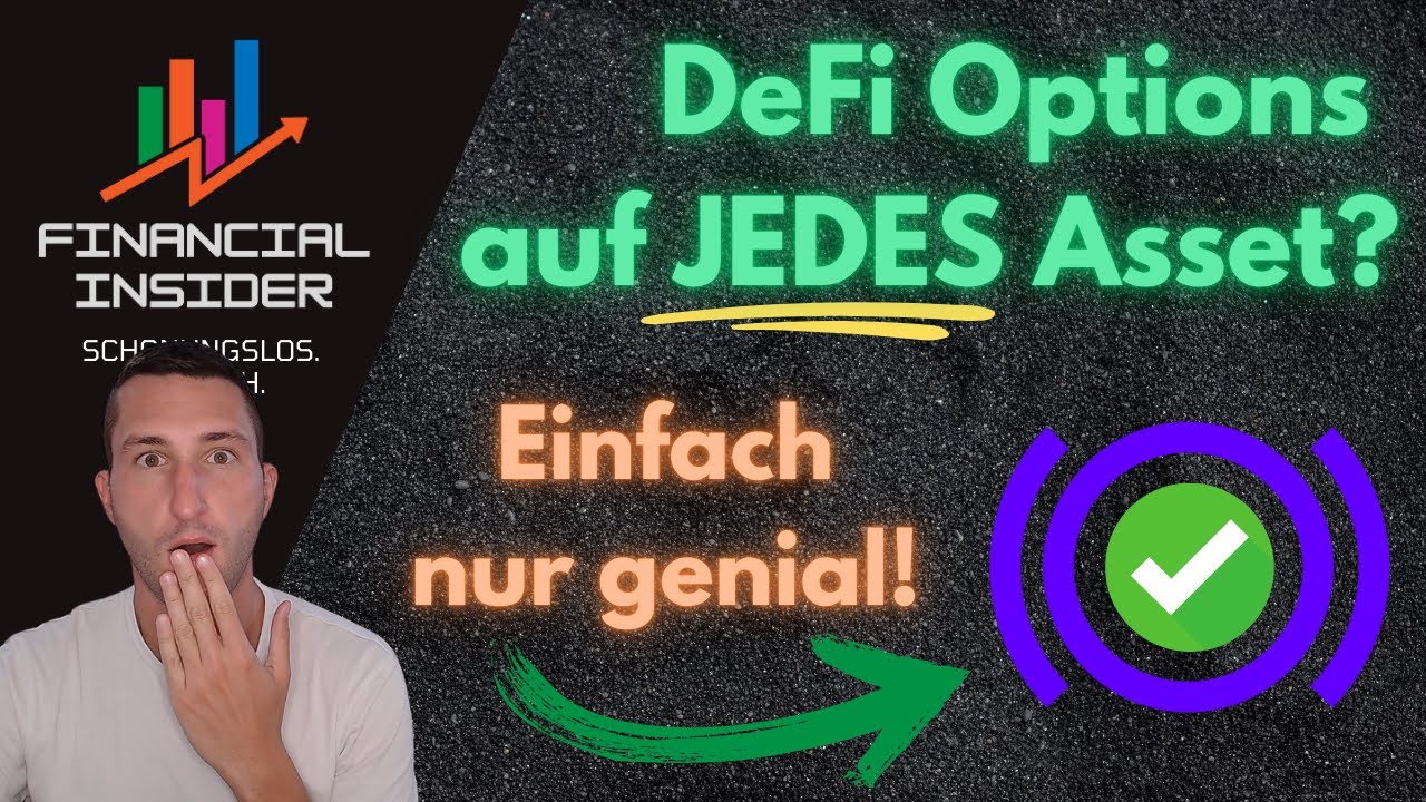Optionen nachbilden mit diesem DeFi-Protokoll für JEDES Asset!