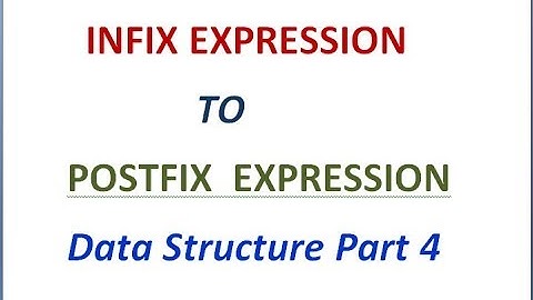 Infix to Postfix Conversion | Data Structure Part 4