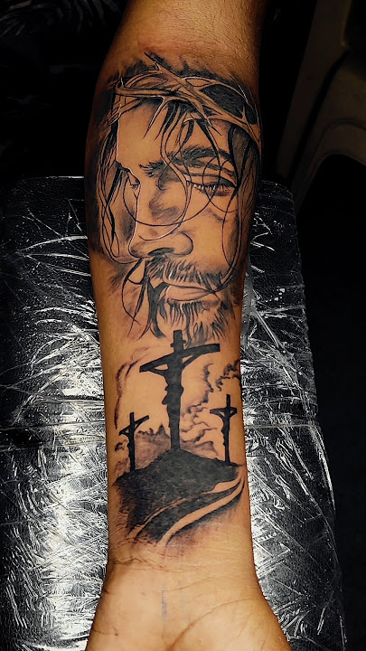 Jesus tattoo|Christ tattoo| god| #tattooartist #shorts #viralvideo #mytattoo