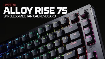 HyperX Alloy Rise 75 Wireless | Hot-Swappable Wireless Gaming Keyboard