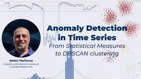 Anomaly Detection in Time Series: From Statistical Measures to DBSCAN clustering