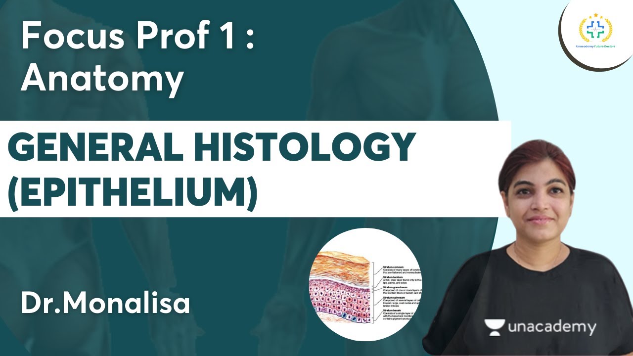 Общая гистология (эпителий) | Проф. 1: Анатомия | Unacademy Future Doctors l Д-р Моналиса