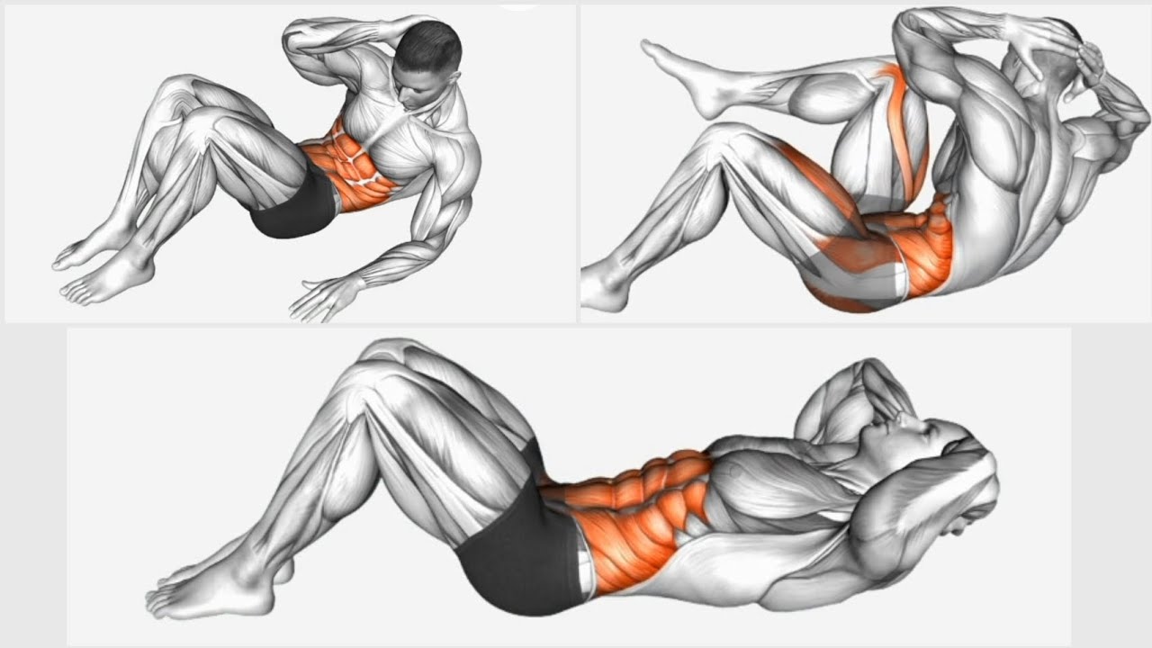 7 Minutes Workout | Top 7 Abs Exercises for a Flat Belly at Home 🔥