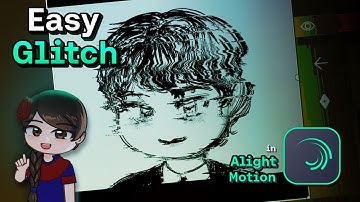 How to make this Easy Glitch for Your Animations in Alight Motion