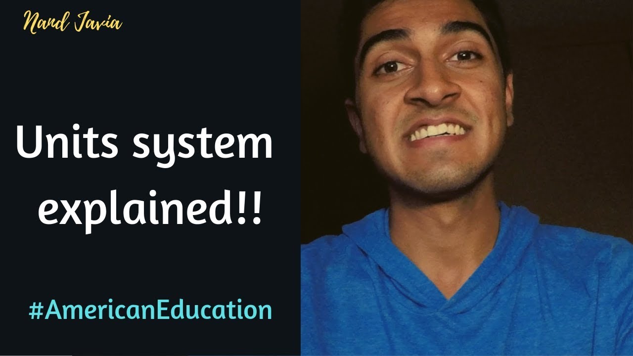 What Do Units Credits And Credit Hours Mean In The American Education What Do Units Credits And Credit Hours Mean In The American Education