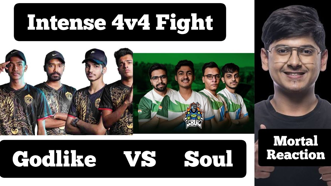 Soul vs Godlike | 4v4 Fight In Scrim | Jonthan vs Omega | Intense Last ...