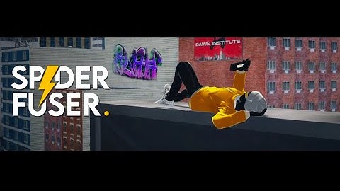 Playing spider fuser first time. #spiderman #youtube #viral #video 