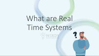 Introduction to Real Time Systems