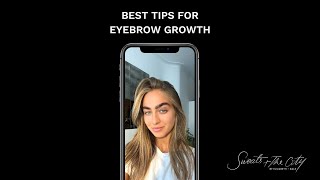 Tips for Eyebrow Growth