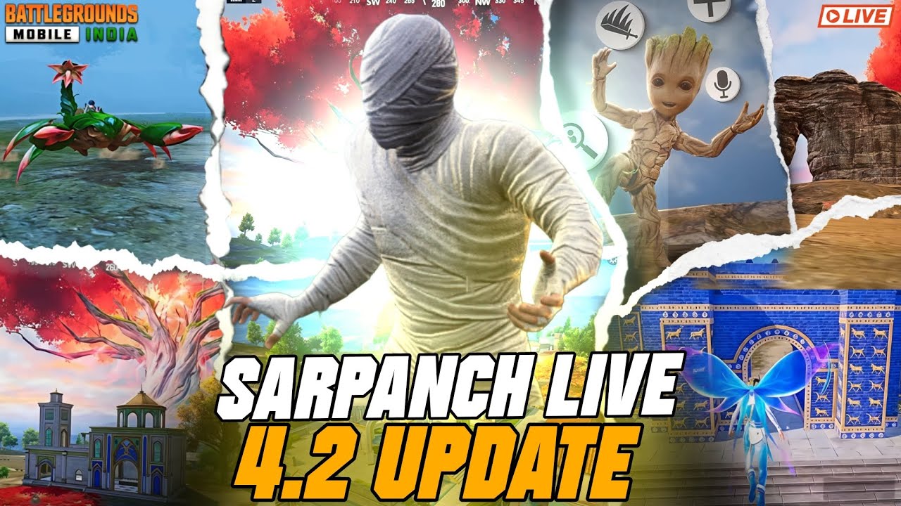 🔴BGMI 4.2 UPDATE IS HERE 