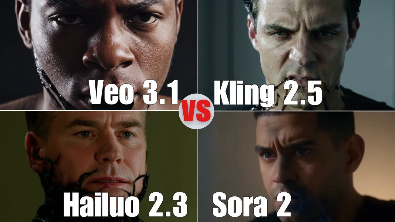 Hailuo 2.3 vs Sora 2 vs Veo 3.1 vs Kling 2.5: The Ultimate AI Video Generator Showdown