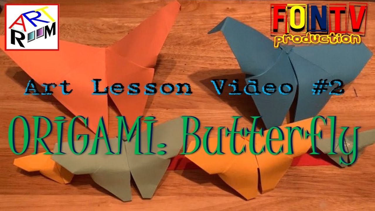 ORIGAMI: BUTTERFLY - YouTube
