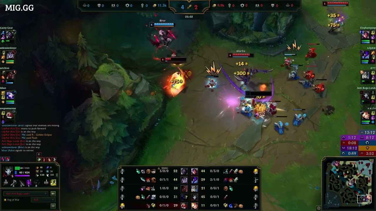 Jhin assist vs Heimerdinger