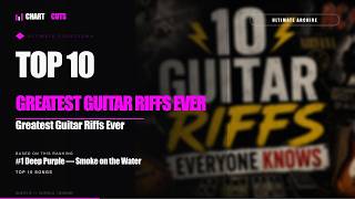 Greatest Guitar Riffs Ever - Chartcuts