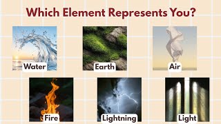 Which ELEMENT Represents You 🌷✨ Fun personality quiz @quizvibestudios 