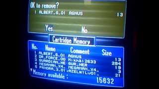 Sega Saturn Accessory: Memory Card Plus