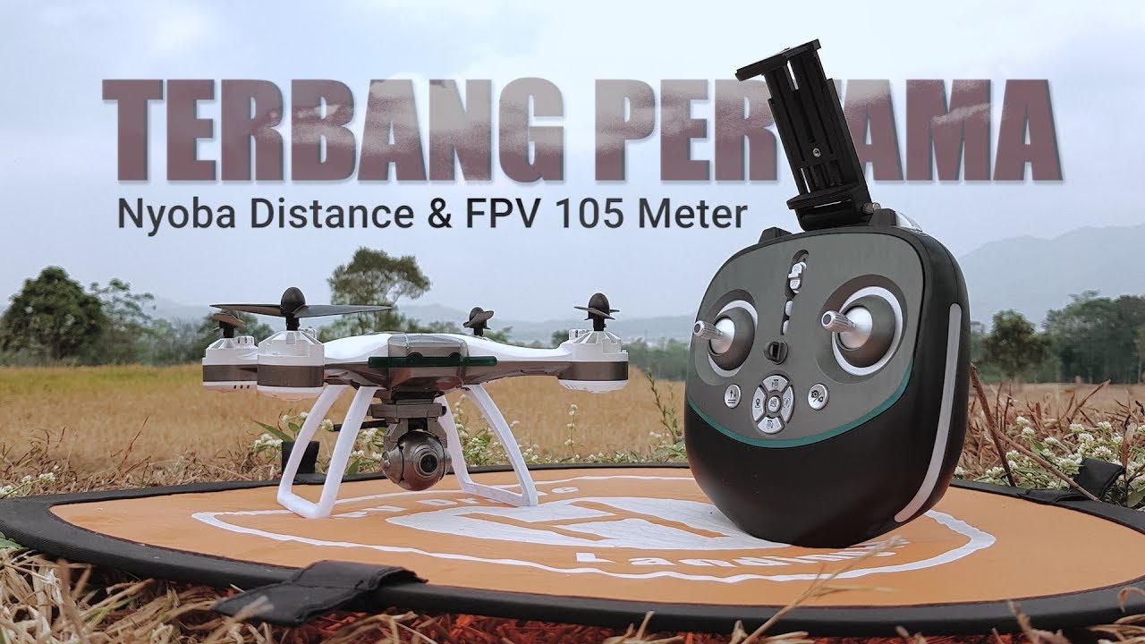 Drone GPS FX8G Terbang Pertama Kali Cobain Distance dan RTH 2 YouTube