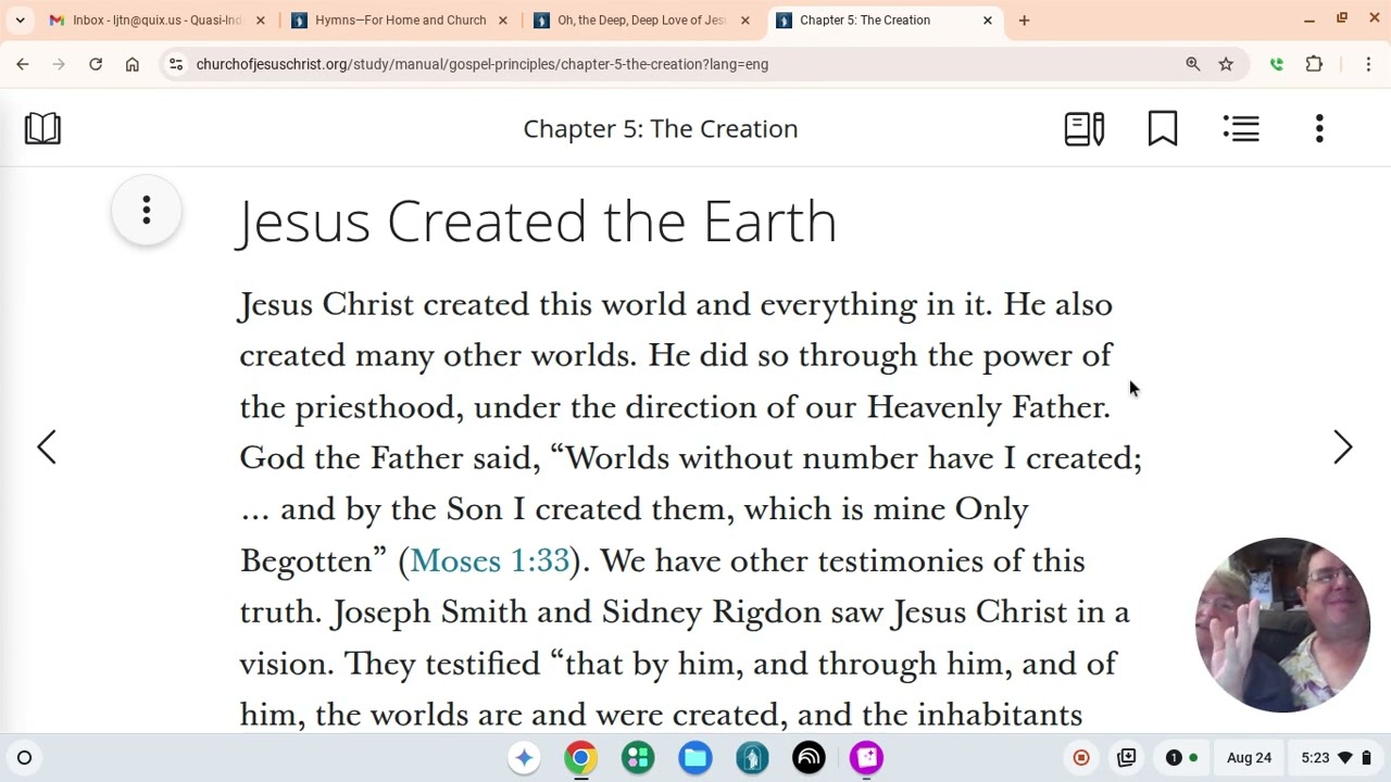 The Creation - Gospel Principles