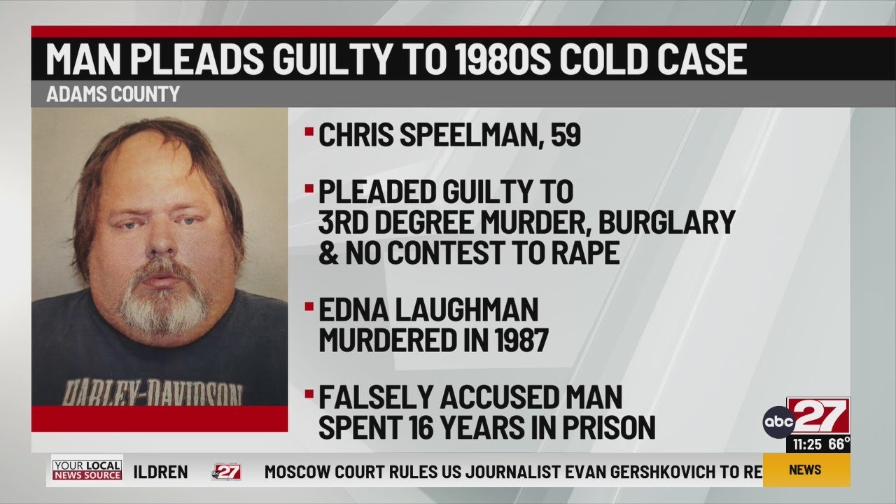 Adams County man pleads guilty to 1980s cold case homicide - YouTube