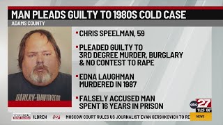 Adams County man pleads guilty to 1980s cold case homicide