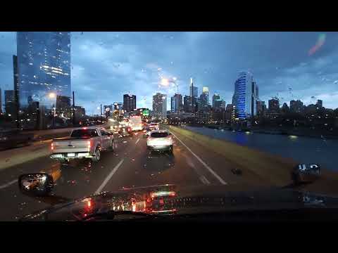GOING THROUGH PHILADELPHIA DURING RUSH HOUR...