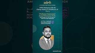Prof Immanuel's Interview with Medvarsity x AIRH conversation Part 3