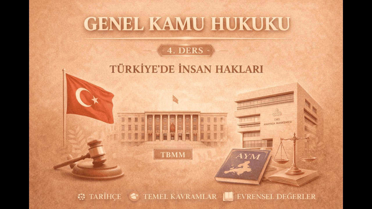 Genel Kamu Hukuku (HMGS) | Türkiye'de İnsan Hakları 1 | Hukuk Mesleklerine Giriş Sınavı | 04