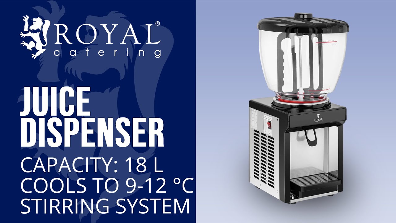 Juice Dispenser Royal Catering RCSD-25C | Product Presentation