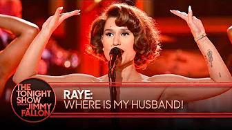 RAYE: WHERE IS MY HUSBAND! | The Tonight Show Starring Jimmy Fallon thumbnail