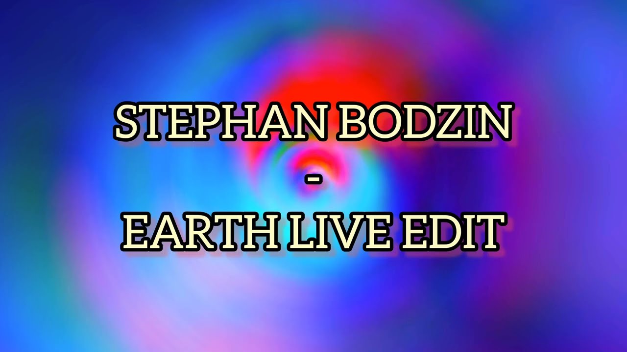 Stephan Bodzin - Earth Live Edit