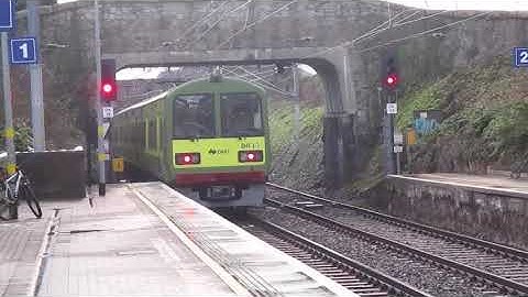 Irish Rail 8600 class dart train Dalkey Station, Co Dublin