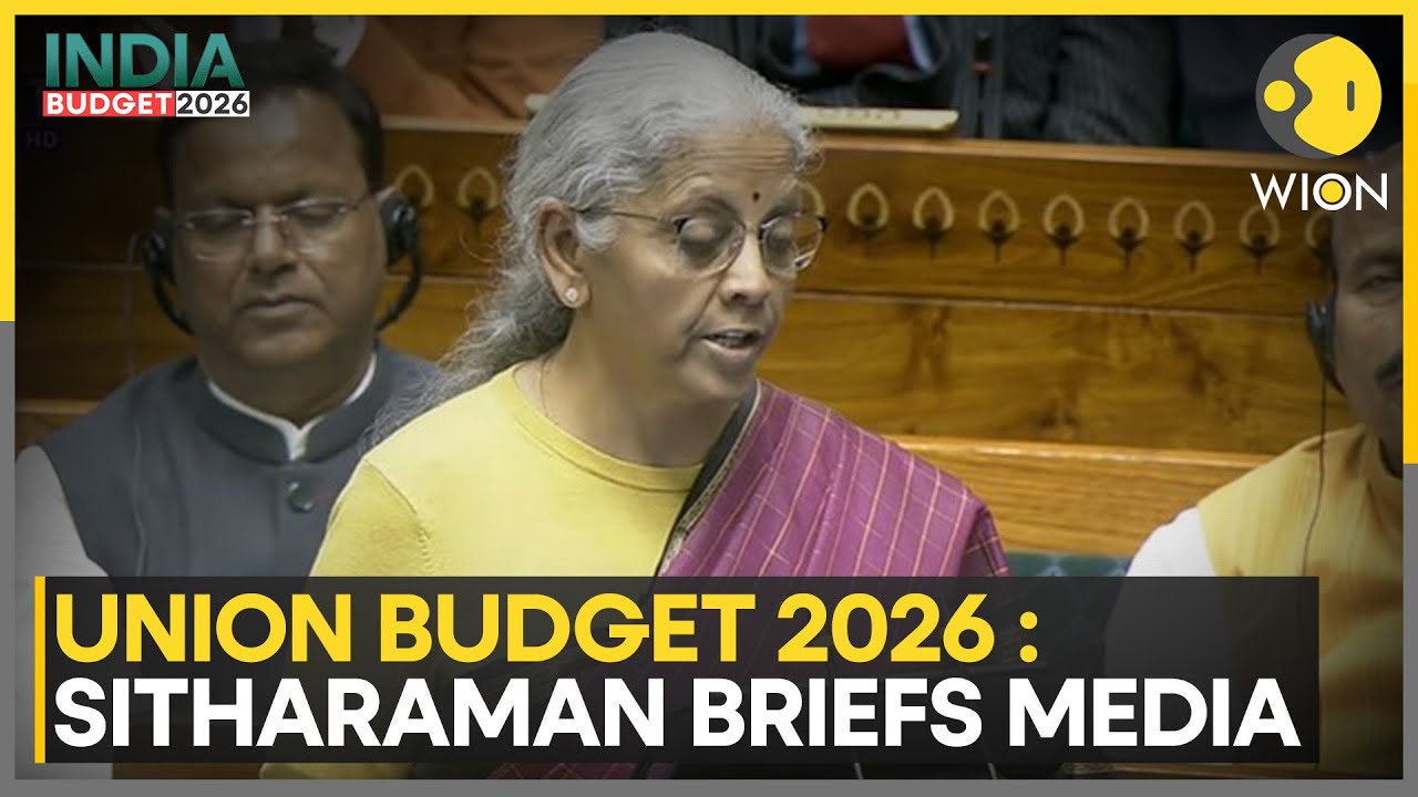 India Budget 2026: Finance Minister Nirmala Sitharaman Addresses Post Budget Press Conference | WION