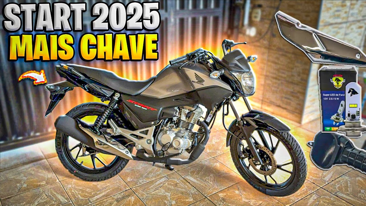 COMO DEIXAR SUA START 160 2025 MAIS CHAVE GASTANDO MENOS DE 100 CONTO 😍